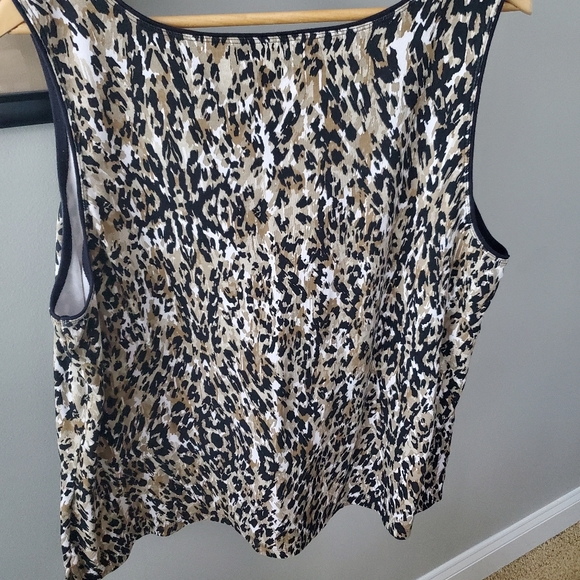 Kim Rogers woman animal like print tank - Picture 4 of 5